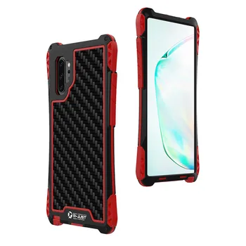 

AMIRA Shockproof Heavy Duty Hybrid Rugged Armor Case for Samsung Galaxy Note10 S8 S9 S10 Plus S10 5G Carbon fiber Cover