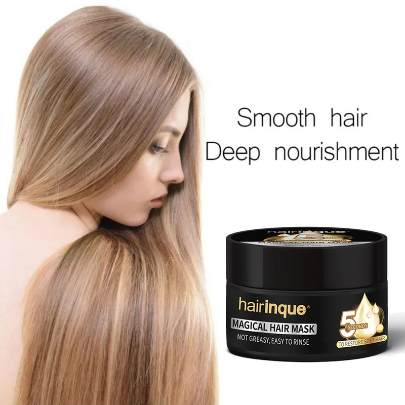 50ml Magical Hair Treatment Mask 5 Seconds Repairs Damage Hair Root Restore Soft Hair Tonic Keratin Hair & Scalp Treatment 50ml Magical Hair Treatment Mask 5 Seconds Repairs Damage Hair Root Restore Soft Hair Tonic Keratin Hair & Scalp Treatment