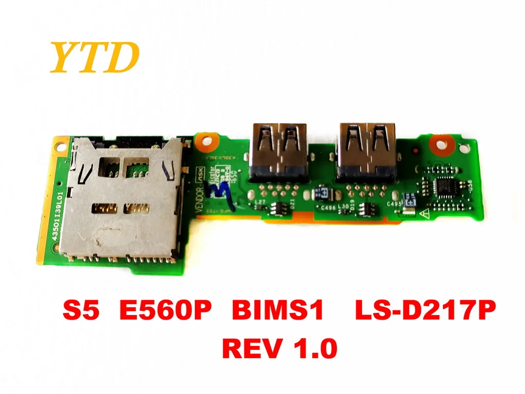Для lenovo S5 E560P USB плата S5 E560P BIMS1 LS-D217P REV 1,0 Проверено хорошо
