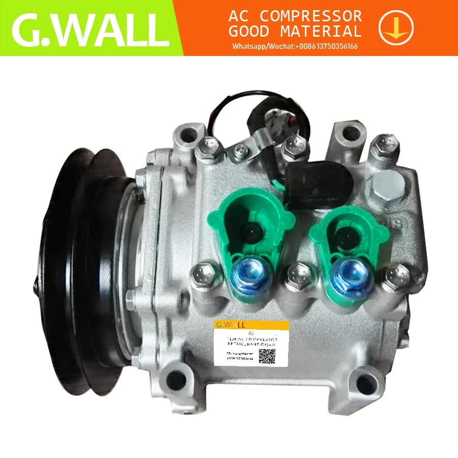 

New Auto AC Compressor For Mitsubishi Rosa Bus Air Conditioning Compressor MK624683 MK62AKC 200A251B AKC011H258V