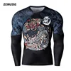 3D Printed Harajuku Fitness Tops t-shirt compression shirts Anime Men Sports Fashion Japanese male Top Clothing ► Photo 1/6