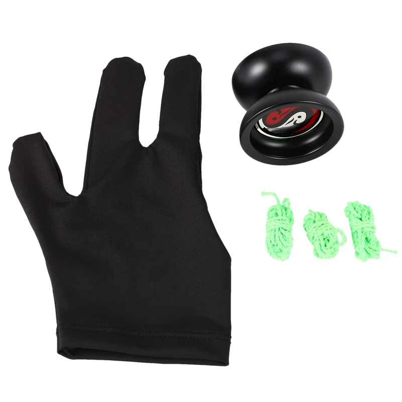 BEBOOYOYO Professional Yoyo M2 Pisce Alloy Yo Yo Set Yo Yo + Glove + 3 Ropes Classic ToyYoyos