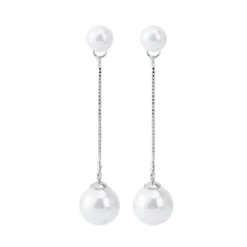 

Pearl Tassel Earrings Creative Simple Earrings Jewelry Hypoallergenic Earring Female Earrings Jewelry Birthday Gift For Women