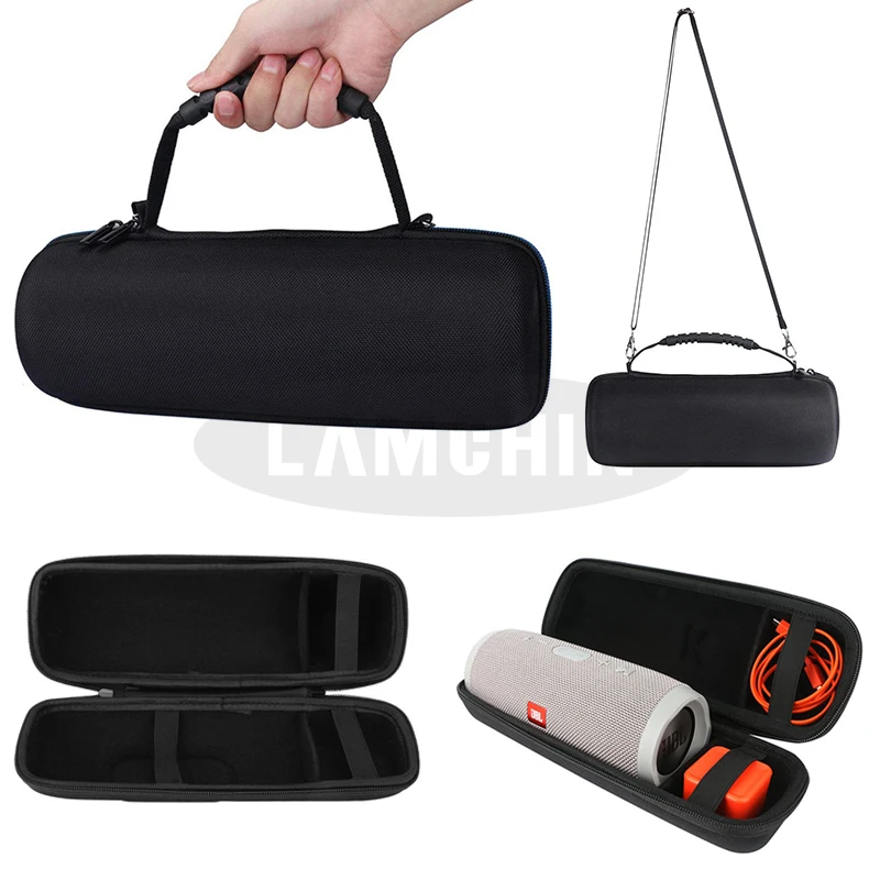 Black Для JBL Charge3 беспроводной Bluetooth динамик коробка для хранения сумка с портативным динамиком чехол EVA жесткий футляр для переноски Чехол сумка для JBL Charge 3 - Цвет: Black