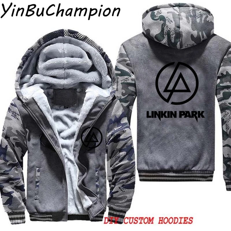 1 Самые глубокие извинения Честера БЕННИНГТОНА Linkin Park мужские утепленные флисовые толстовки пальто куртка толстовка с капюшоном спортивные костюмы 5XL - Цвет: 1