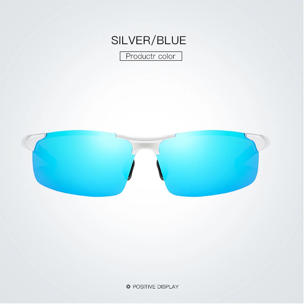 VIAHDA Classic Designer Polarized Retro Big Brand Men's Sun Glasses Driving Fishing Men gafas de sol hombre