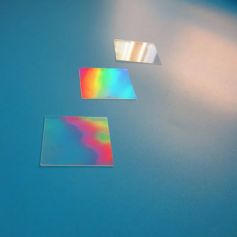 36x38 мм/38x20 мм ультра точность нано гравировки ПЭТ trasmission Дифракционная решетка для обучения спектральной разложения точности
