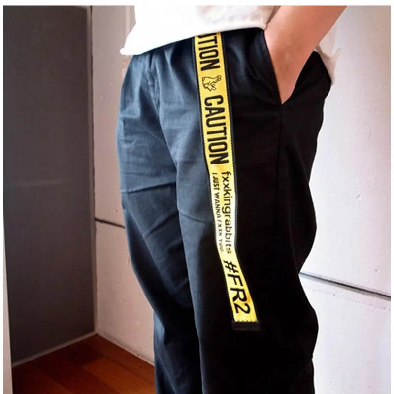 Fr2 Fxxking Rabbits Belts 137cm Men Women Personality Fr2 Canvas Belt No Box Rabbits Caution Logo Men S Belts Aliexpress