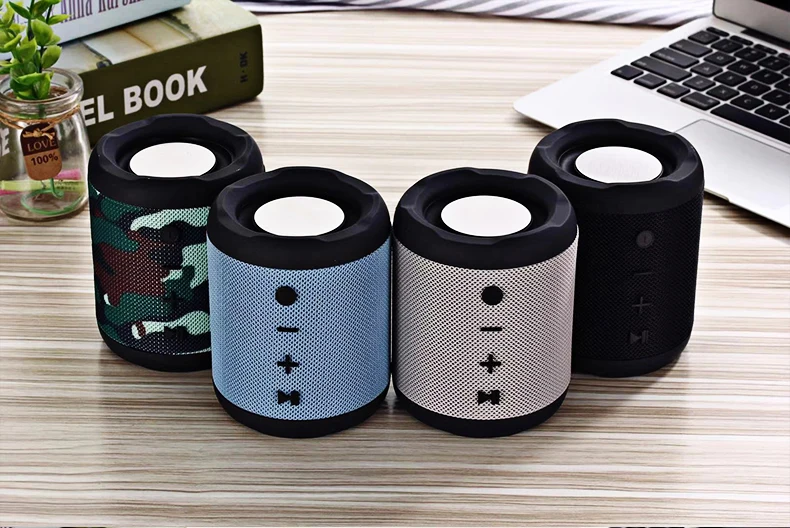 Бас-диафрагма звук Bluetooth 5,0 динамик беспроводная музыкальная колонка 5 часов воспроизведения громкий динамик Поддержка громкой связи вызов FM радио TF карта