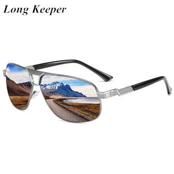

Classic Polarized Sunglasses Brand Design Men Metal Driving Sun Glasses Vintage Male UV400 Shades Eyewear High Quality Oculos