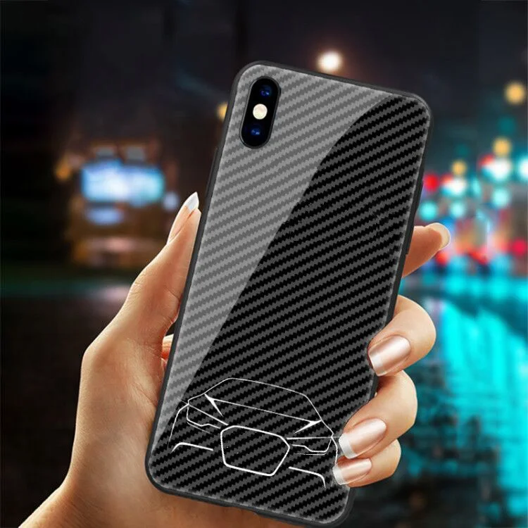 Роскошный гоночный автомобиль V8 tpu+ чехол из закаленного стекла для телефона для iphone X XR XS MAX 7 6 6S 8 plus чехол s для iphone 11 pro max RS V8 чехлы