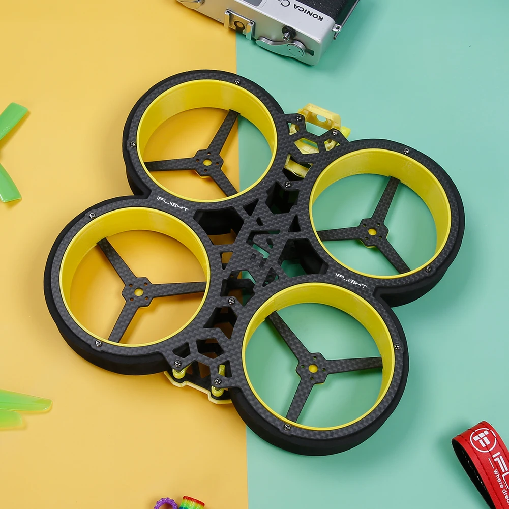 iFlight BumbleBee CineWhoop FPV комплект рамы 142 мм 3 дюйма с 2 мм рукояткой совместимый 3 дюйма Пропеллер для RC FPV гоночный Дрон