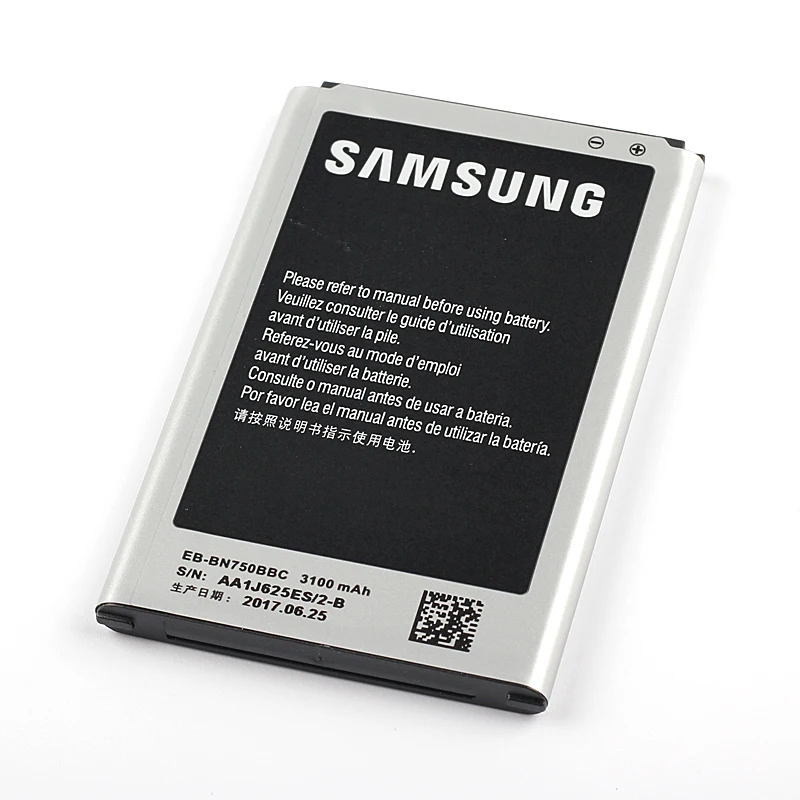 samsung высококачественный EB-BN750BBC аккумулятор для Galaxy Note 3 Neo N7502 SM-N7505 N750 N7508V с NFC 3100mAh