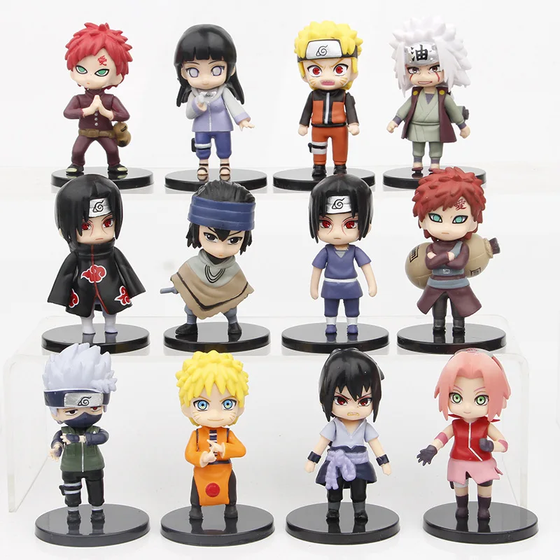 Naruto Action Figure Doll 12pcs/set 