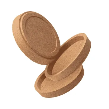 

3Pcs/set Xianger Oak Natural Cork Coasters Multifunctional Coffee Pads Table Cup Mat Restaurant Cafe Supplies Eco Friendly