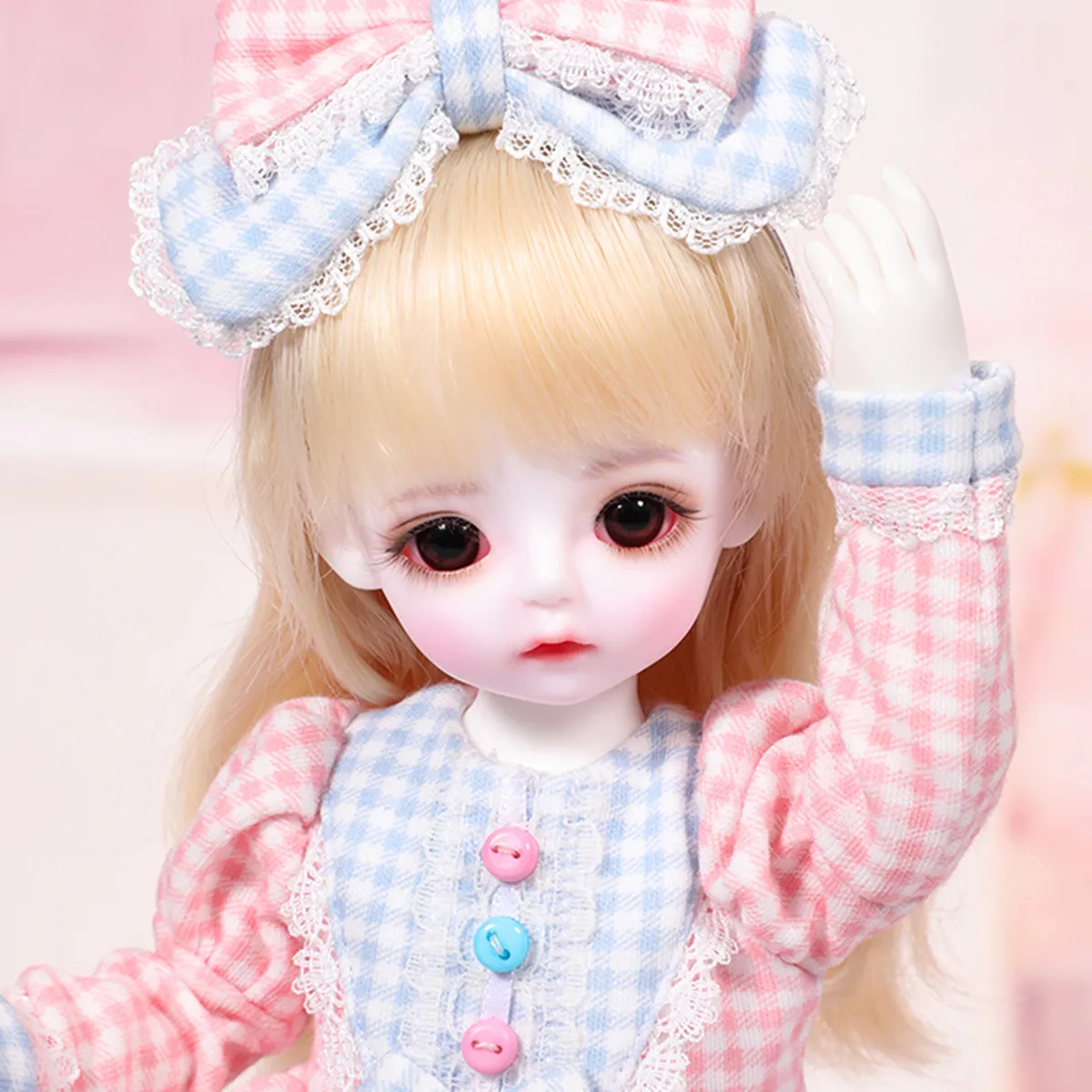 

Full set of MAKE-UP BJD doll SD doll 1/6 girls marshmallow joint doll