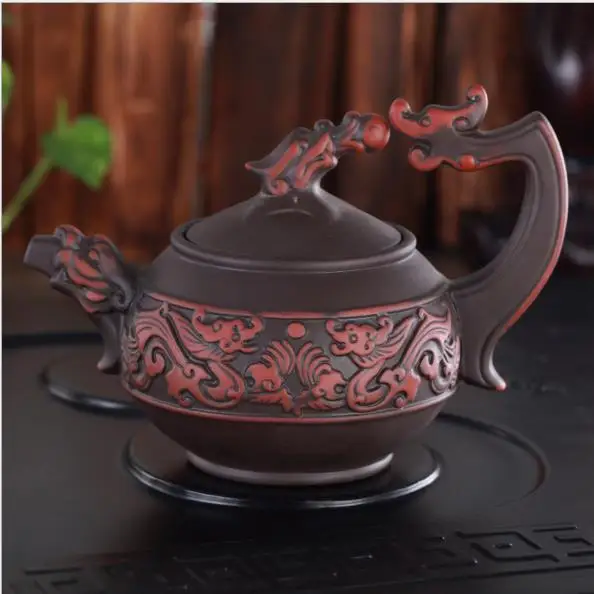 Горячая Распродажа Исин Фиолетовый Глиняный Чайник традиционный китайский