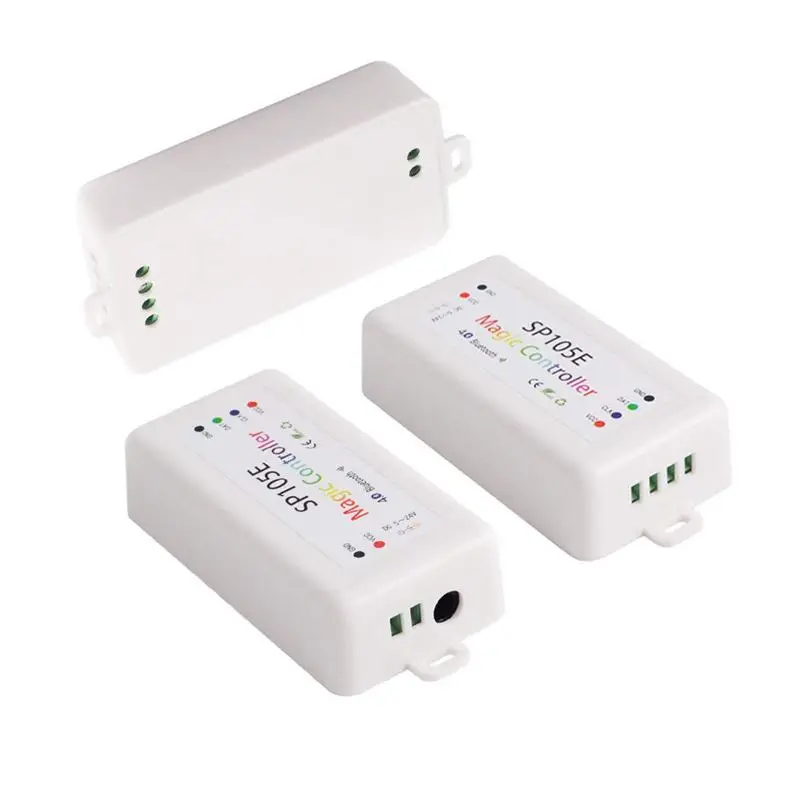 SP105E беспроводной Bluetooth контроллер APP WS2811 WS2812B WS2801 SK6812 APA102 индивидуально адресуемые программируемые светодиодные полосы Pix