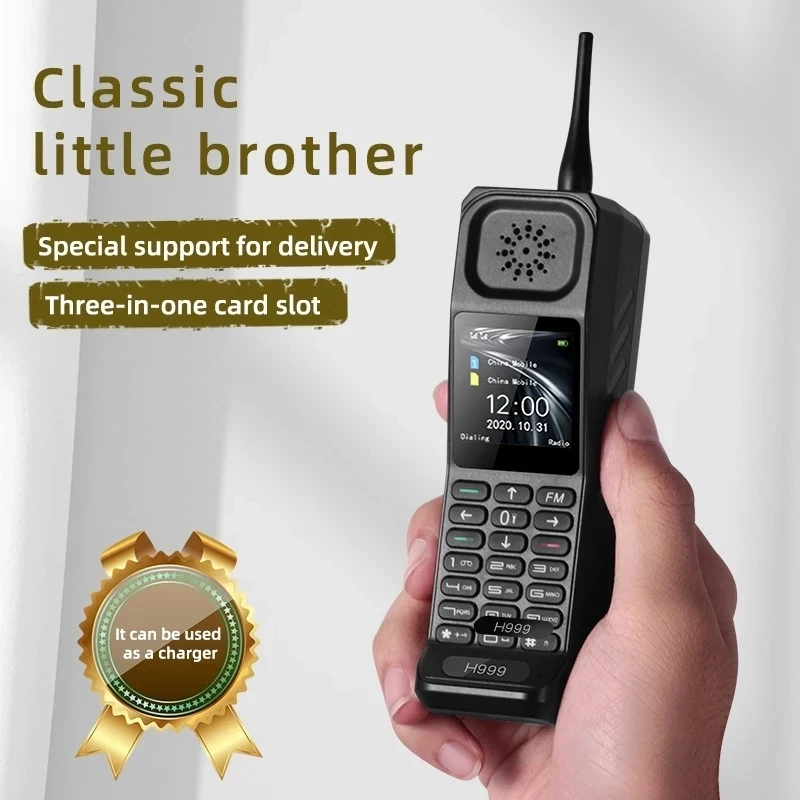 H999 мини мобильный телефон Dual SIM классическое маленькое Мобильный Громкий Динамик