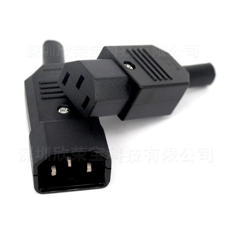 AC plug 250v10a IEC320 C13 C14 AC PDU UPS wired power outlet inline cable assemble install electrical Panel Receptacle socket power adapter power supply module power plug socket