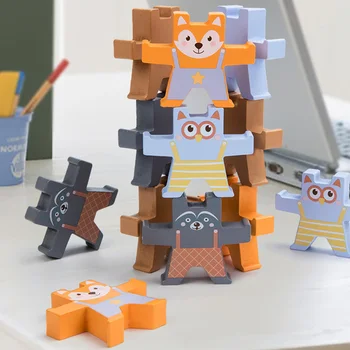 

2020 Original Baby Toys Wooden Balance Game Kids Educational Toys Wooden Toys Balancing Blocks for Baby Children Party Gifts