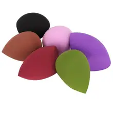 Губка для макияжа 6 шт. влажная сухая двойная пуховка, мягкий эластичный Косметическая пуховка для лица