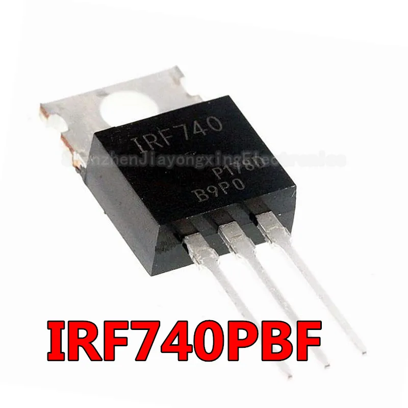 10 шт./лот IRF740 IRF740PBF MOSFET N-Chan 400 в Amp TO-220 триодный транзистор Новинка | Электронные