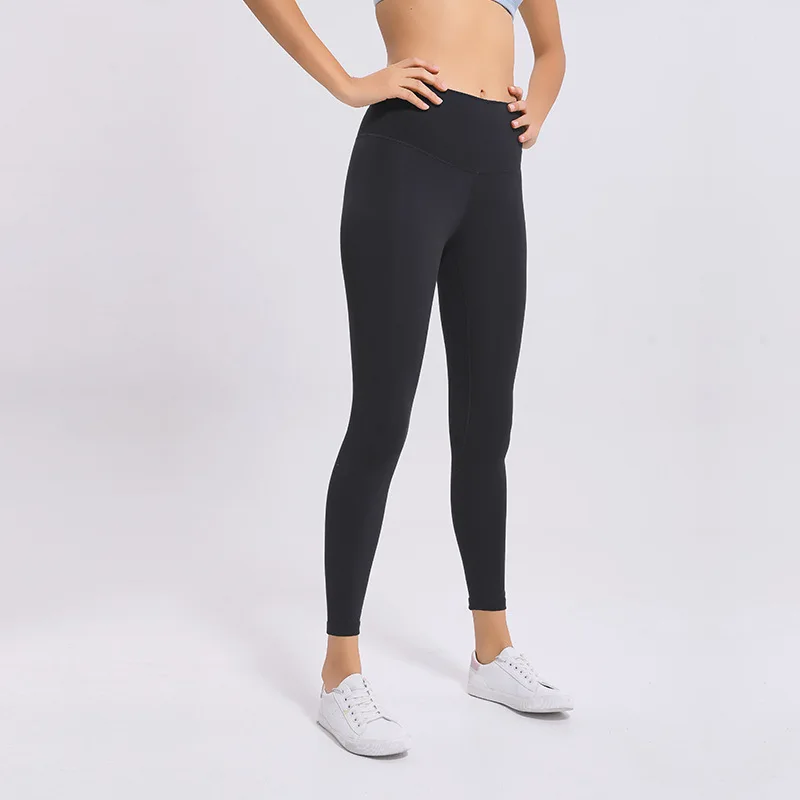 

High Grade Women Yoga Leggings Classic 2.0 Version Soft Naked-Feel Athletic Fitness Stretchy High Waist Yoga Pants Gym Tights