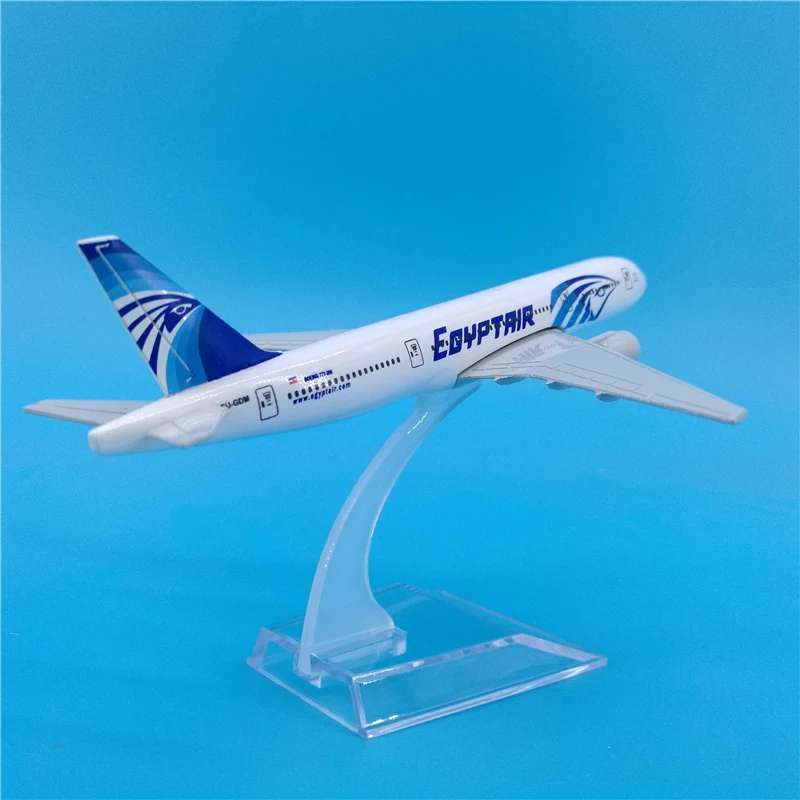 16 см 1:400 масштаб Египетский воздушный сплав металлический Boeing B777 модель самолета Модель самолета Airways модель самолета коллекционное украшение детский подарок