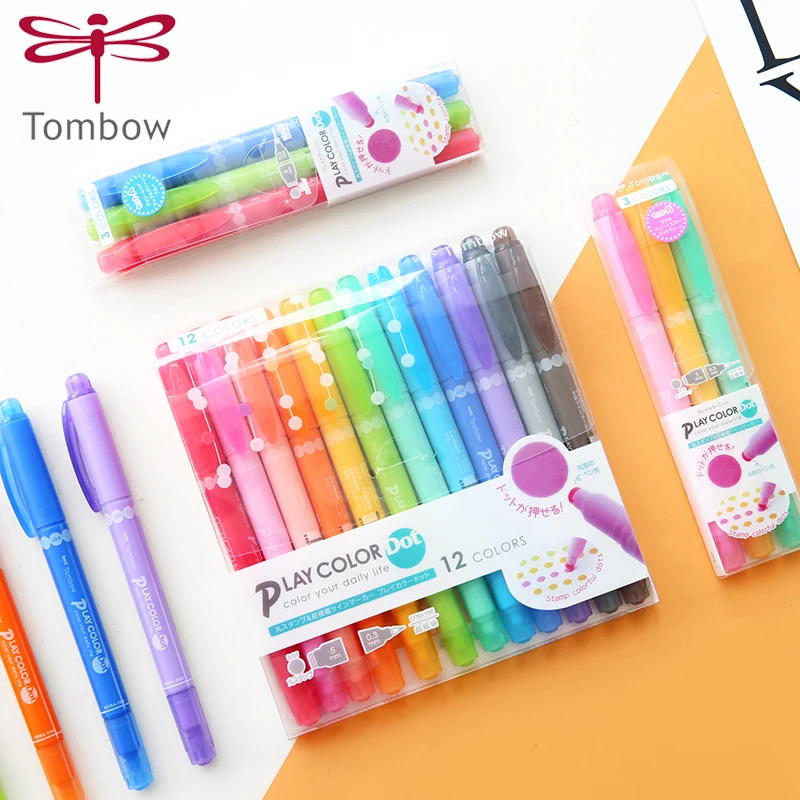 Tombow Brush Pens Scriptliner Water-Based Pigment Ink Calligraphy