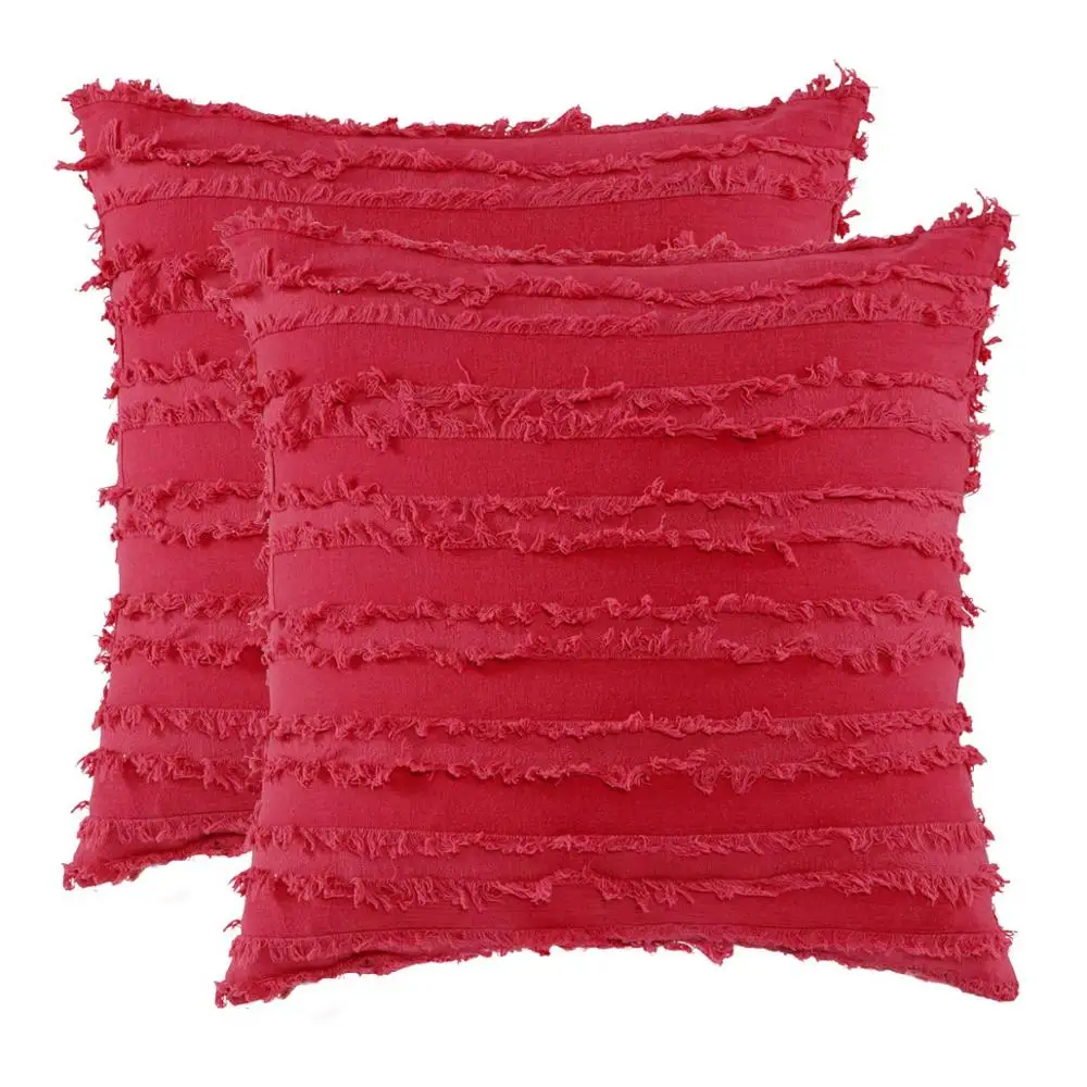 Белый диван Чехлы для подушек кисточки квадратный домашний декор наволочки 45x45