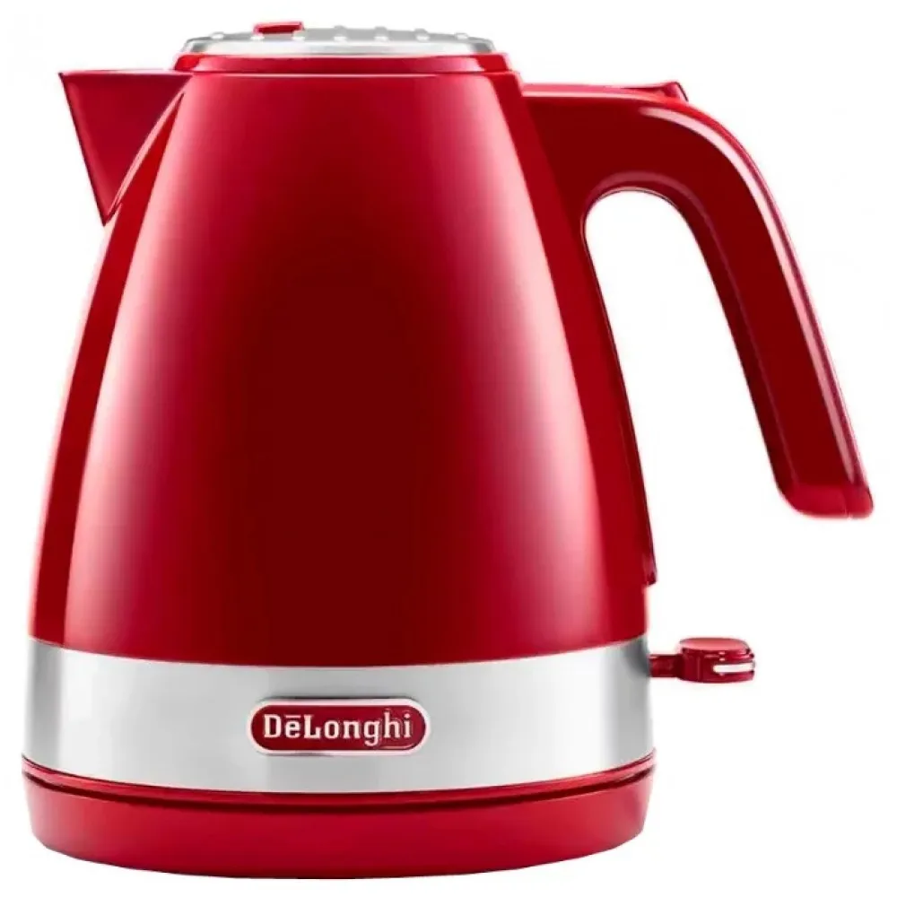 Чайник электрический DeLonghi KBLA 2000.R красный | Бытовая техника