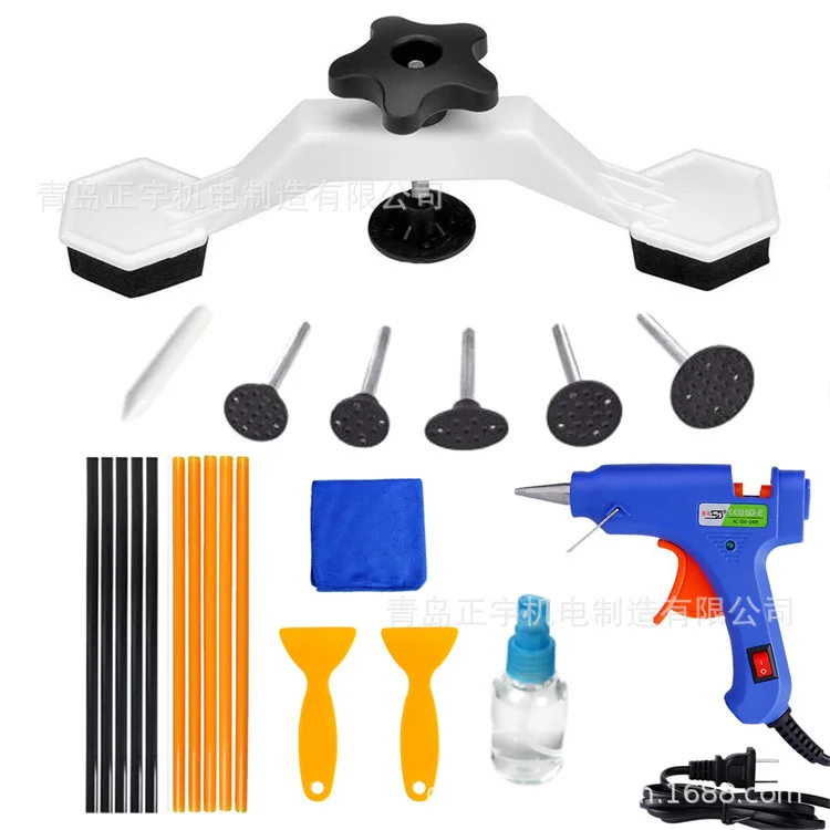 

Does Not Damage Paint Sheet Metal Repair Puller Sucker Guo Qiao Automobile Indenture Repairing Tools 22-Piece SAG Repair Device