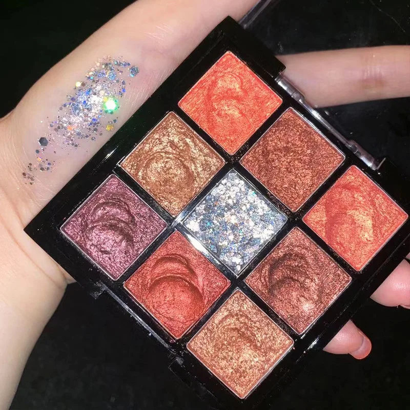 9 Colors Festival Glitter Mud Eye Shadow Palette Sequin Shimmer Professional Eyes Star Make Up Pigment Makeup Eyeshadow Pallete 9 Colors Festival Glitter Mud Eye Shadow Palette Sequin Shimmer Professional Eyes Star Make Up Pigment Makeup Eyeshadow Pallete