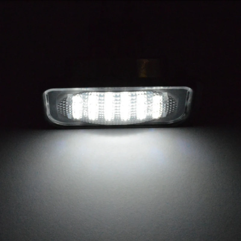 2 шт. светодиодный светильник номерного знака для Mercedes Benz W203 R230 W209 C209 A209 SL CLK класс