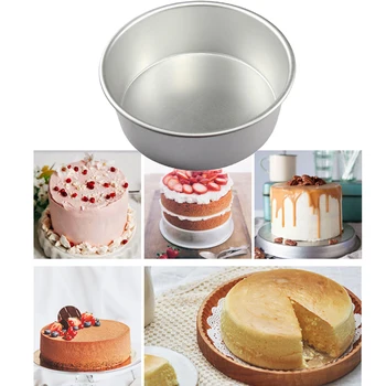 

9-12Inch Alloy Chiffon Chimney Cake DIY Mold Angel Food Cake Pan Baking Tool