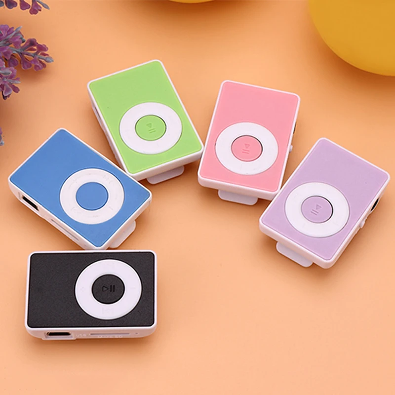 Новый мини Usb клип Mp3 проигрыватель ЖК Экран поддерживает 32 Гб Sd Tf карта 3 5 мм