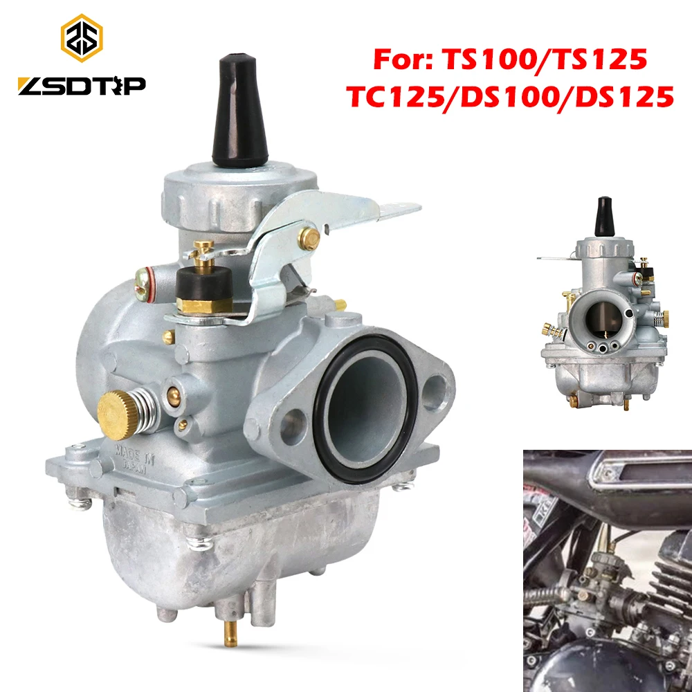 ZSDTRP мотоциклетный карбюратор Mikuni для Vergaser 26 мм VM22 PZ26 PD SUZUKI TS125 TS125N TC125 TS100
