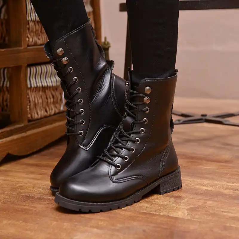 Botines Mujer Estilo Militar Online Shop, UP TO 54% OFF | lavalldelord.com