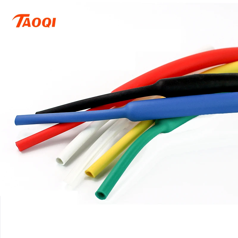 3:1 tubo termorestringente con colla doppia parete tubo diametro 1.6/2.4/3.2/4.8/6.4/7.9/9.5/12.7mm adesivo foderato manica avvolgere 1 m/pezzo