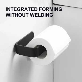 

Wall Mount Toilet Paper Rack Holder Bathroom Shelf Rack Organizer Shower Wall Shelf Adhesive No Drilling