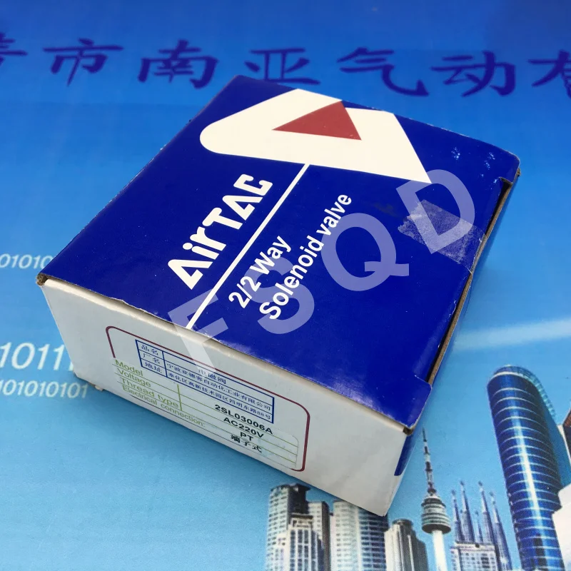 2SL030-06 AC220V Airtac клапан контроля жидкости 2/2way прямого действия и нормально закрытый 2S серии пневматические компоненты