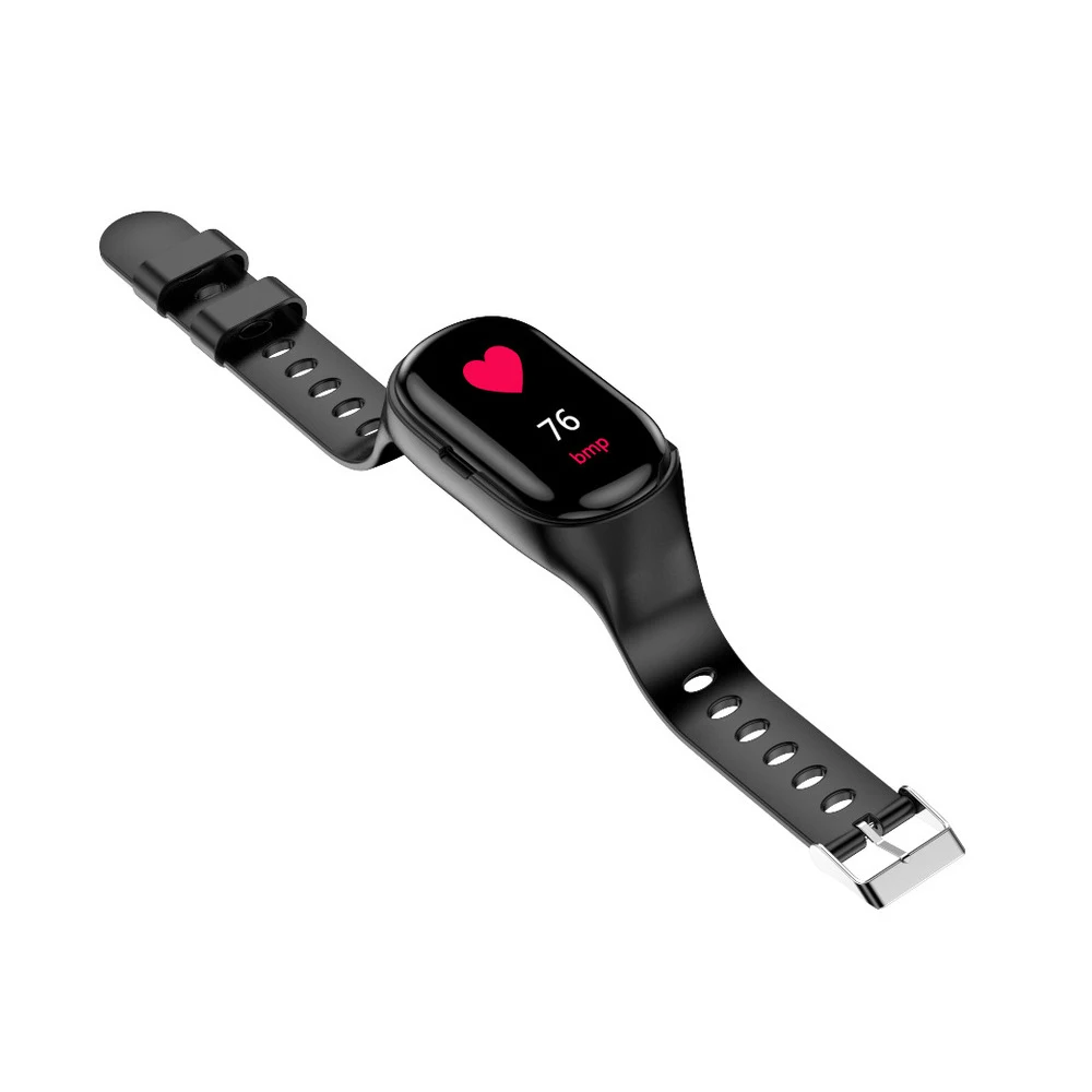 

M1 Smart bracelet Color Screen Wireless Bluetooth 5.0 Headset Heart Rate Blood Pressure Monitoring Movement fitness Passometer
