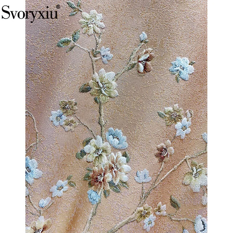 Svoryxiu дизайнерская доска с возможностью вытирания насухо куртки пальто женские с длинным рукавом печатных жаккардовые Модные осенние зимние куртки верхняя одежда