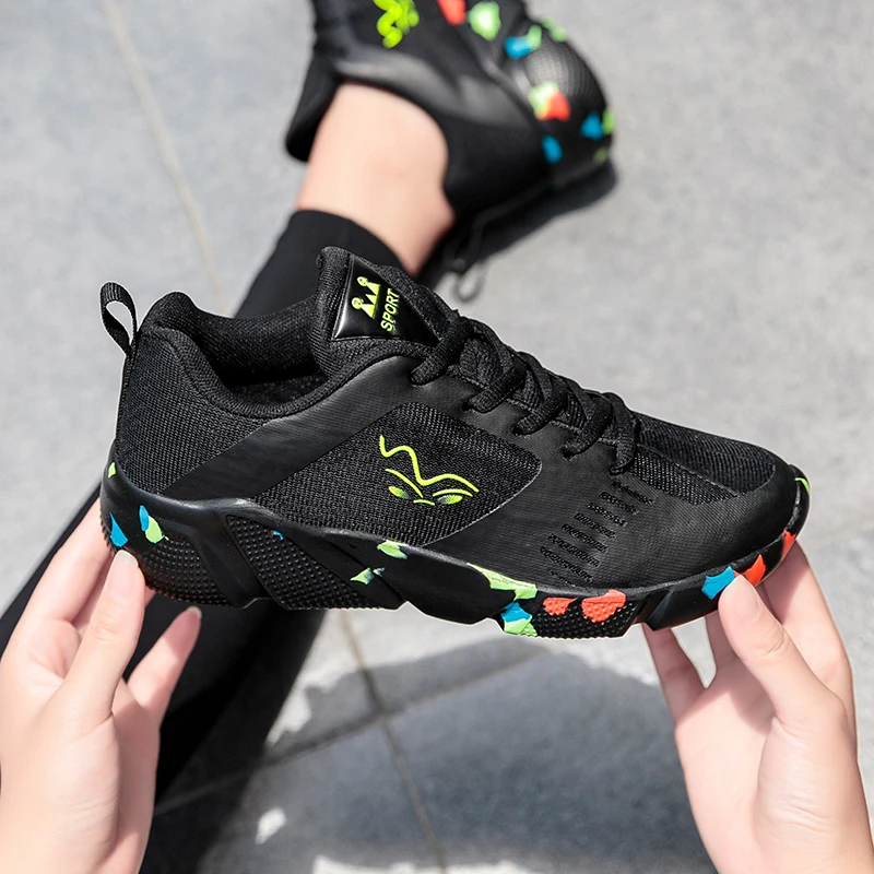 Мужские кроссовки для бега спортивная обувь мужчин и женщин дышащие активного