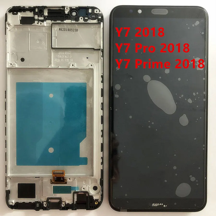 

New For HUAWEI Y7 2018 / Y7 Prime 2018 / Y7 Pro 2018 LCD Touch Screen With Frame Nova 2 Lite LDN-LX1 LDN-LX2 LDN-L21 LDN-L22