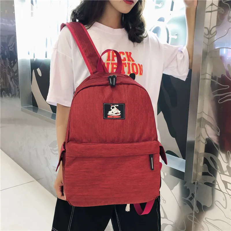 Menghuo Fashion Oxford Backpacks Women Backpack School Travel Bag Preppy Women Backpack for School Teenagers Girls MochilasIMG_7232
