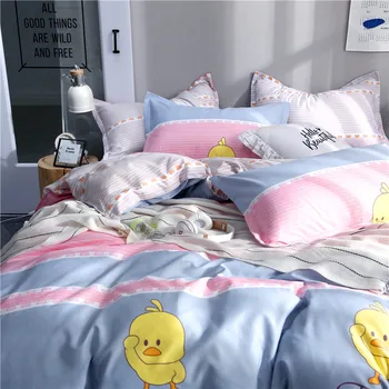 

Bedding a Bed Sheet Quilt Single-Style Dormitory Three-Piece Set Bedspread