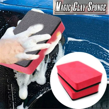 

Auto Car Clean Clay Bar Mini Handheld Car Washer Car Washing Sponge Magic Clay Sponge Reusable Scratch-free EVA Sponge Supplies