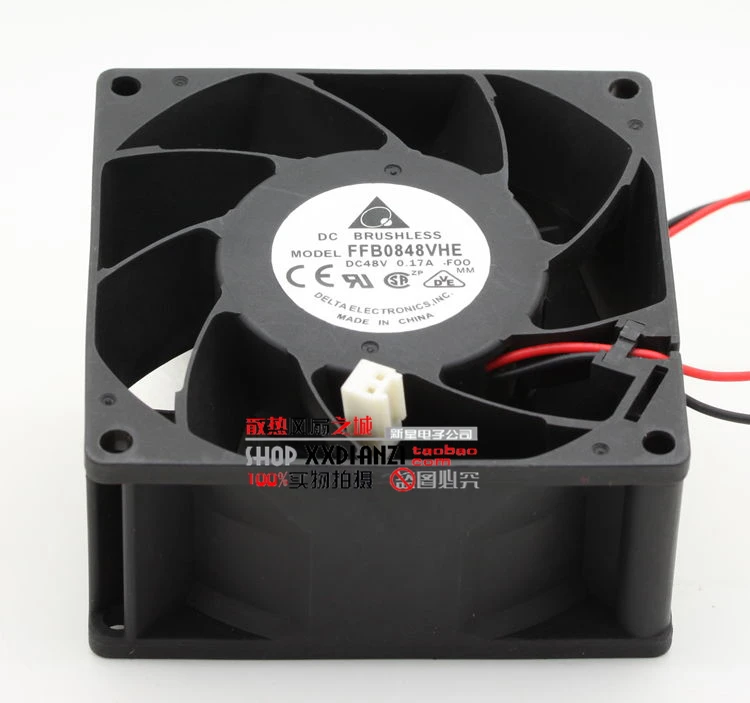 

Original FFB0848VHE 8038 48V 0.17A 8CM inverter industrial equipment fan